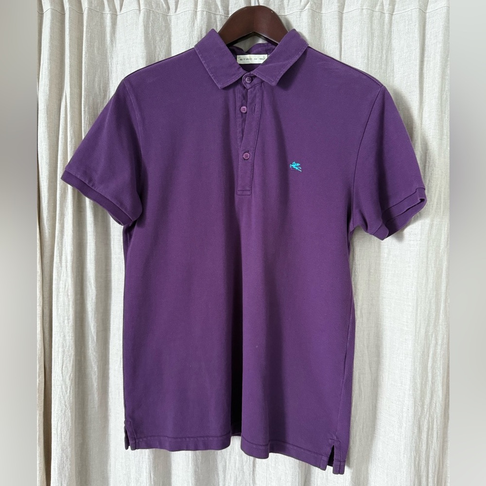 Etro Deep Purple Polo Shirt
